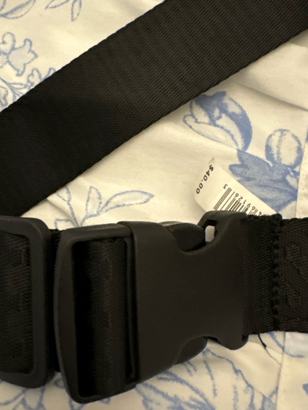 Black Utility Belt Bag - steve madden